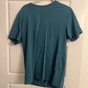 NWOT h&m teal slim fit t shirt size medium
